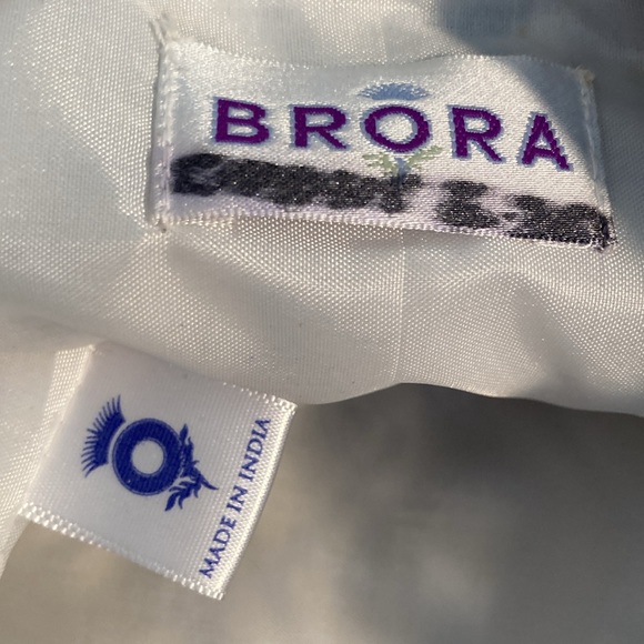 Brora tassel clutch wristlet pouch hand woven India - Picture 13 of 16